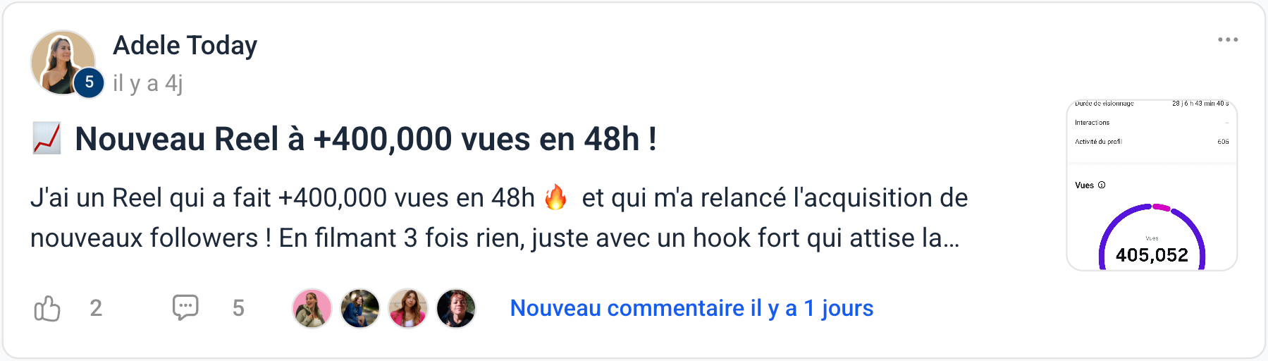 Témoignage