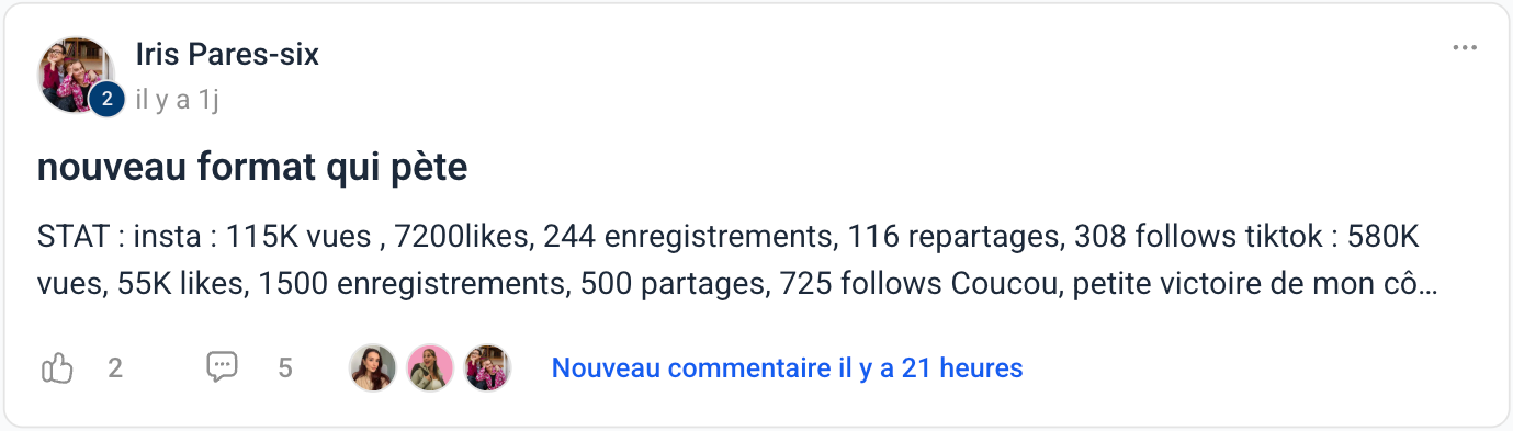Témoignage