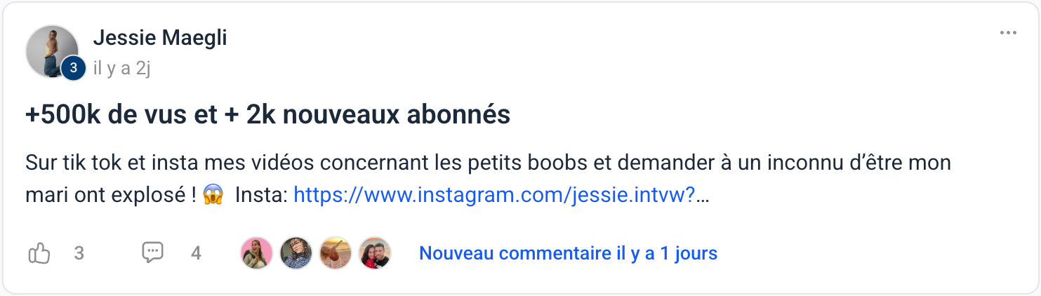 Témoignage